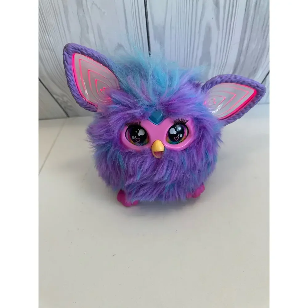 Furby Purple Plush Interactive Toy 2023 Hasbro Tested And Works!